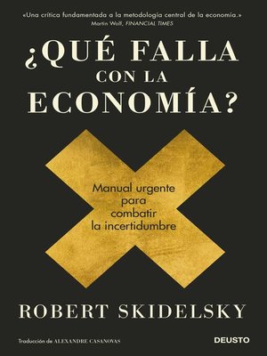 cover image of ¿Qué falla con la economía?
